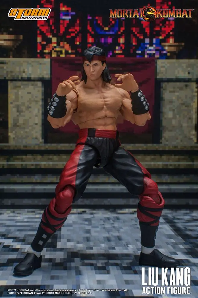 Mortal Kombat Actionfigur 1/12 Liu Kang 18 cm Produktfoto