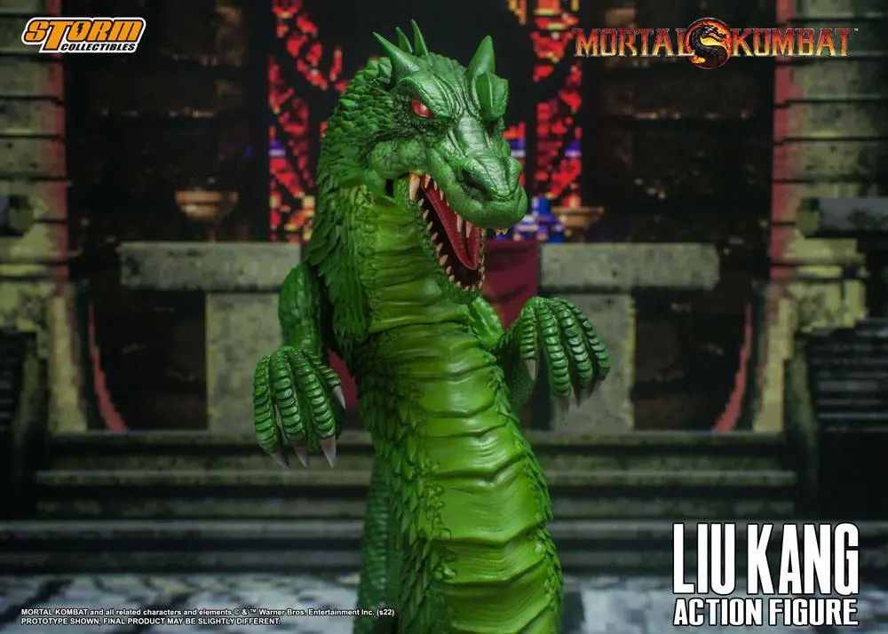 Mortal Kombat Actionfigur 1/12 Liu Kang 18 cm Produktfoto