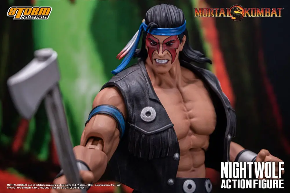 Mortal Kombat Actionfigur 1/12 Nightwolf 18 cm termékfotó