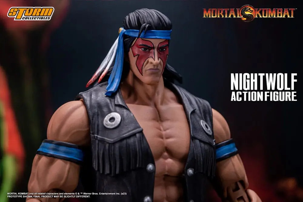 Mortal Kombat Actionfigur 1/12 Nightwolf 18 cm termékfotó