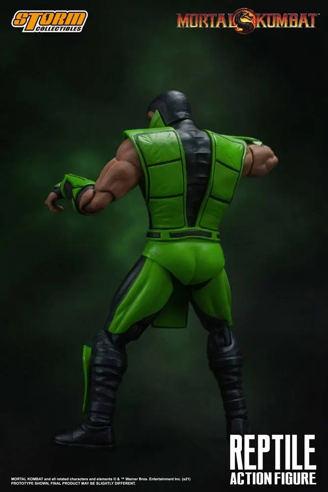 Mortal Kombat Actionfigur 1/12 Reptile 18 cm Produktfoto