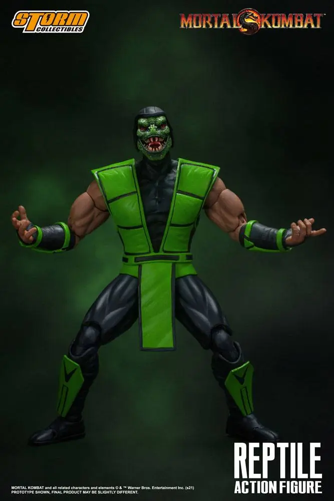 Mortal Kombat Actionfigur 1/12 Reptile 18 cm Produktfoto
