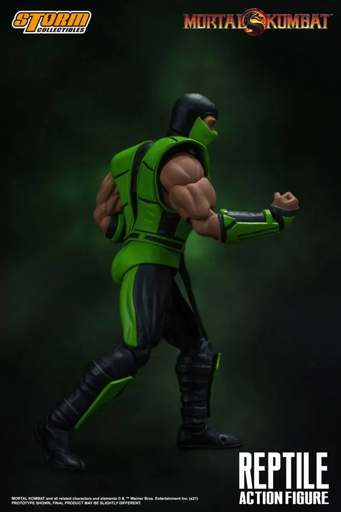 Mortal Kombat Actionfigur 1/12 Reptile 18 cm Produktfoto
