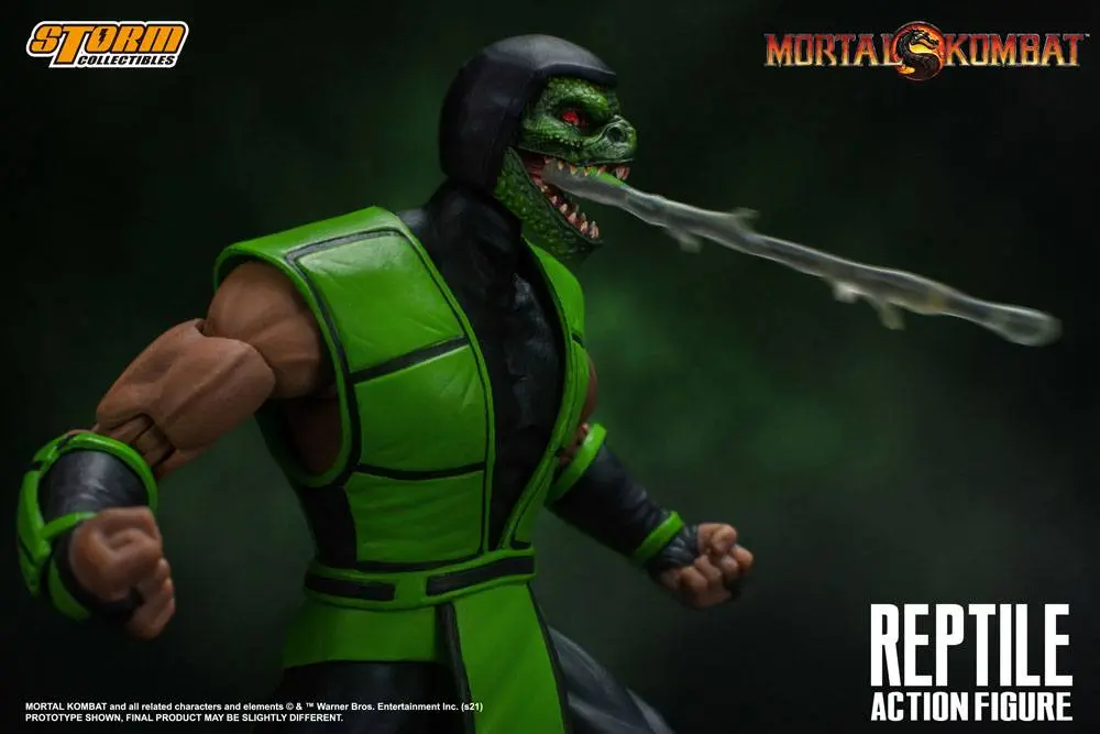Mortal Kombat Actionfigur 1/12 Reptile 18 cm Produktfoto