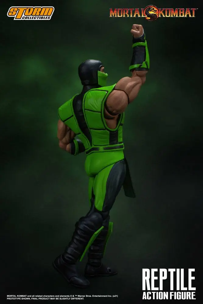 Mortal Kombat Actionfigur 1/12 Reptile 18 cm Produktfoto