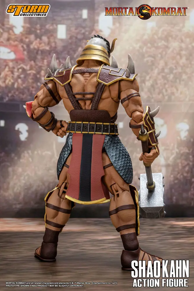Mortal Kombat Actionfigur 1/12 Shao Kahn 18 cm Produktfoto