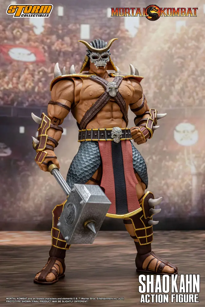 Mortal Kombat Actionfigur 1/12 Shao Kahn 18 cm Produktfoto