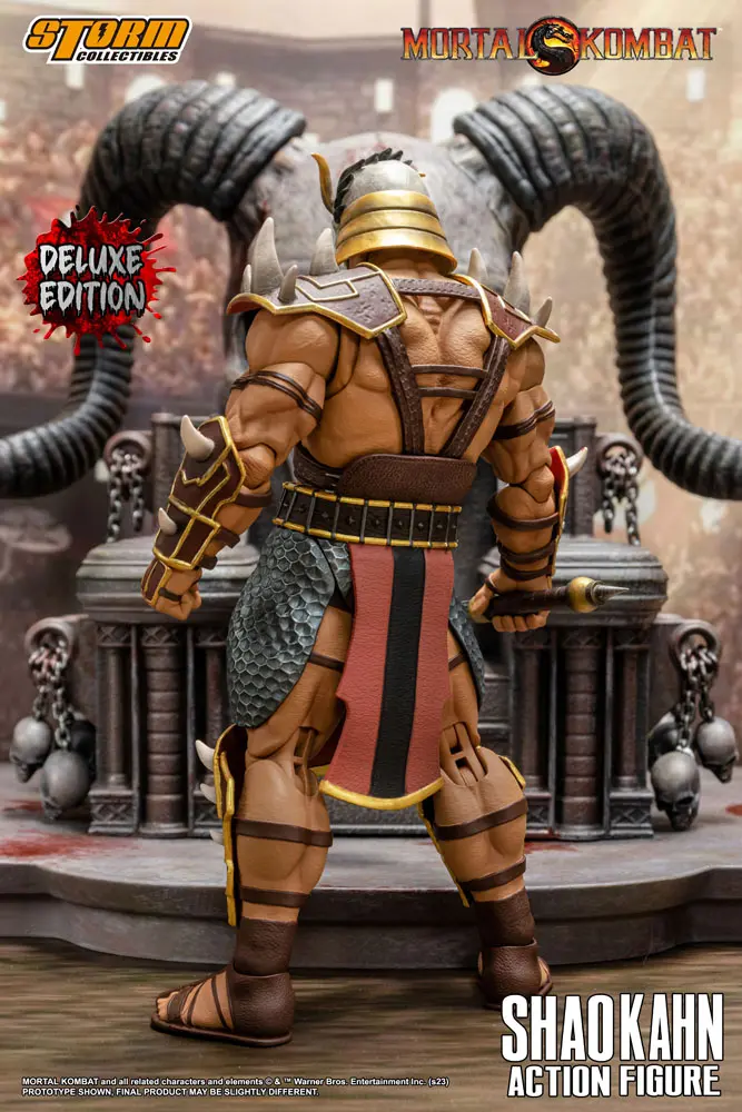 Mortal Kombat Actionfigur 1/12 Shao Kahn Deluxe Edition 18 cm Produktfoto