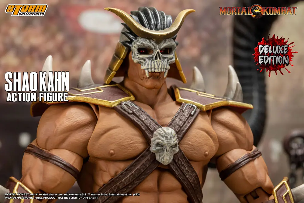 Mortal Kombat Actionfigur 1/12 Shao Kahn Deluxe Edition 18 cm Produktfoto