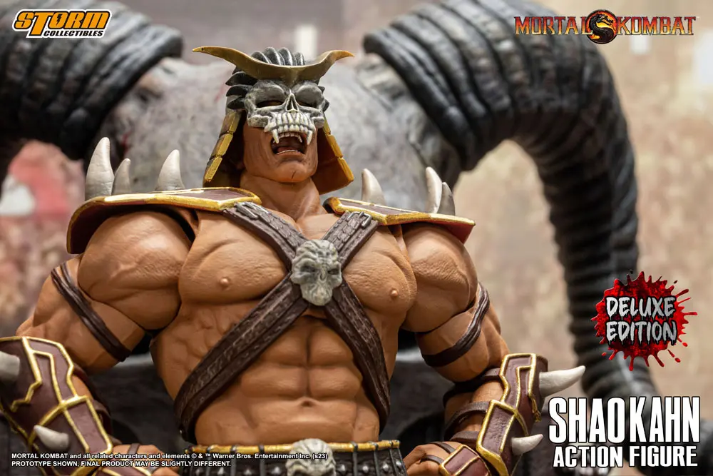 Mortal Kombat Actionfigur 1/12 Shao Kahn Deluxe Edition 18 cm Produktfoto
