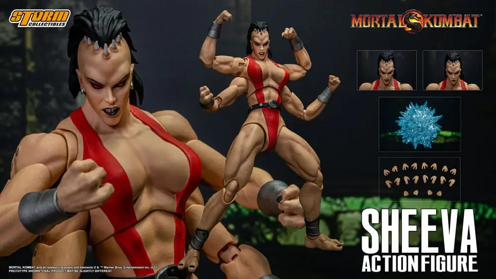 Mortal Kombat Actionfigur 1/12 Sheeva 18 cm termékfotó