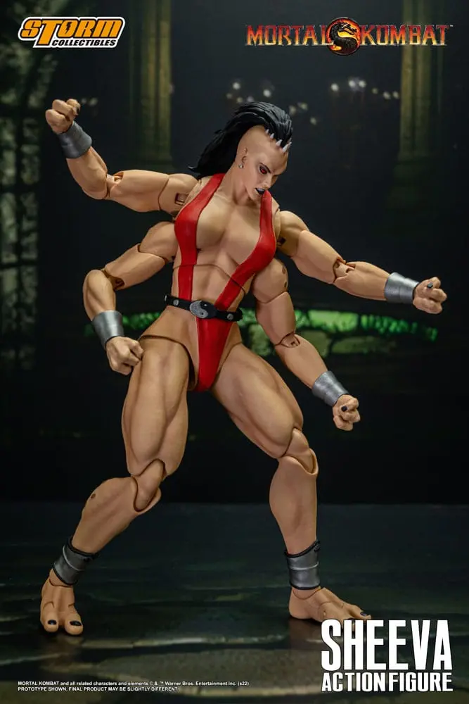 Mortal Kombat Actionfigur 1/12 Sheeva 18 cm termékfotó