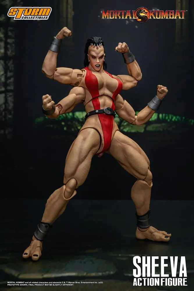 Mortal Kombat Actionfigur 1/12 Sheeva 18 cm termékfotó