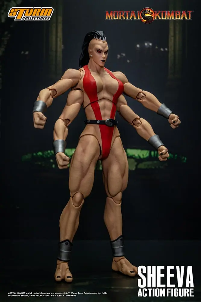 Mortal Kombat Actionfigur 1/12 Sheeva 18 cm termékfotó