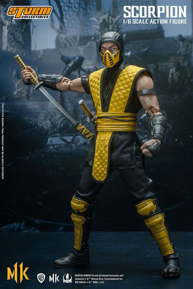Mortal Kombat 11 Actionfigur 1/6 Scorpion 32 cm Produktfoto