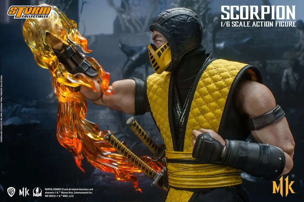 Mortal Kombat 11 Actionfigur 1/6 Scorpion 32 cm Produktfoto