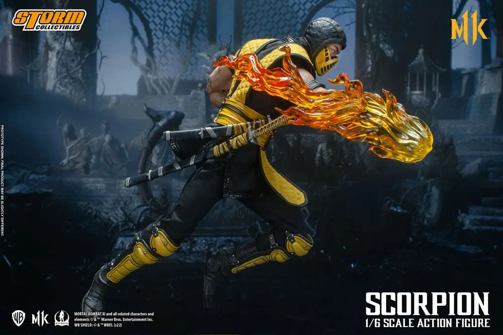 Mortal Kombat 11 Actionfigur 1/6 Scorpion 32 cm Produktfoto