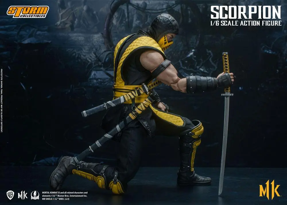 Mortal Kombat 11 Actionfigur 1/6 Scorpion 32 cm Produktfoto