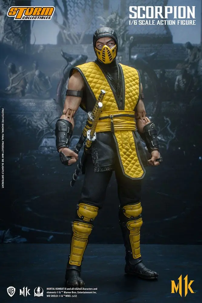 Mortal Kombat 11 Actionfigur 1/6 Scorpion 32 cm Produktfoto