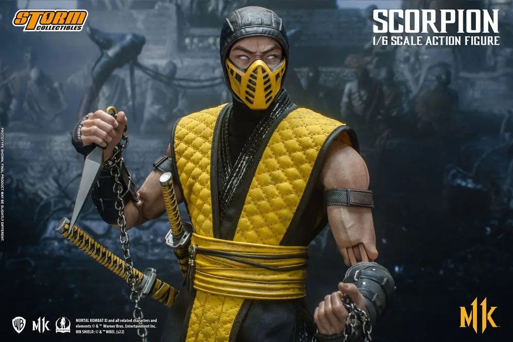 Mortal Kombat 11 Actionfigur 1/6 Scorpion 32 cm Produktfoto