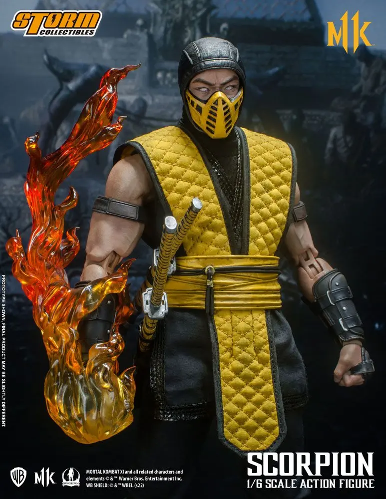 Mortal Kombat 11 Actionfigur 1/6 Scorpion 32 cm Produktfoto