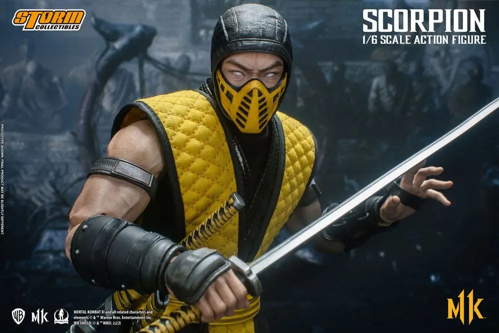 Mortal Kombat 11 Actionfigur 1/6 Scorpion 32 cm Produktfoto