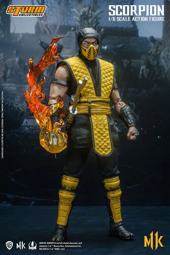 Mortal Kombat 11 Actionfigur 1/6 Scorpion 32 cm Produktfoto