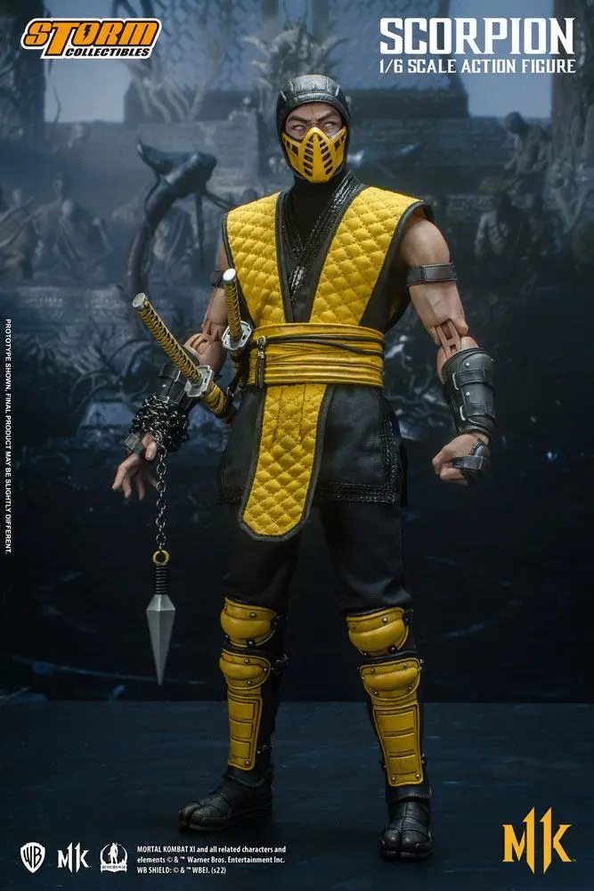 Mortal Kombat 11 Actionfigur 1/6 Scorpion 32 cm Produktfoto
