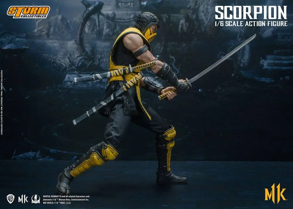 Mortal Kombat 11 Actionfigur 1/6 Scorpion 32 cm Produktfoto