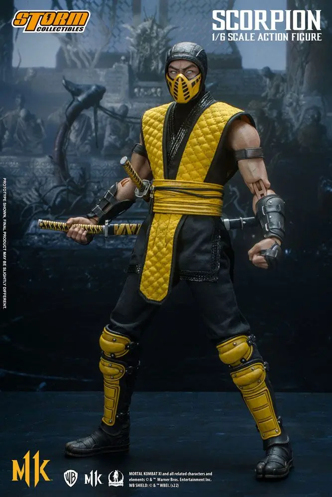 Mortal Kombat 11 Actionfigur 1/6 Scorpion 32 cm Produktfoto