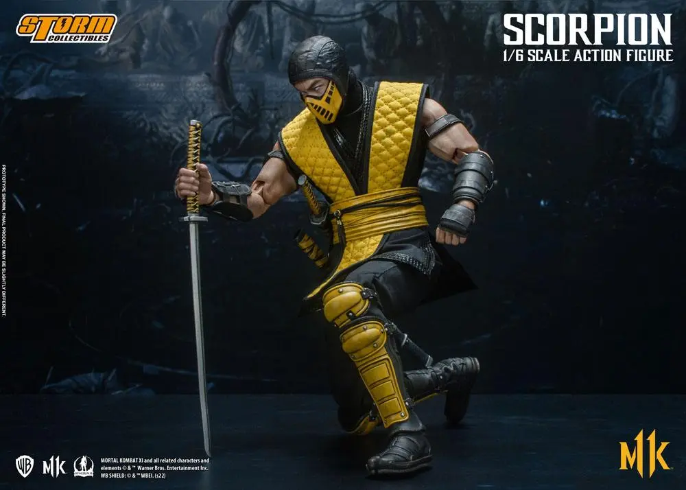 Mortal Kombat 11 Actionfigur 1/6 Scorpion 32 cm Produktfoto