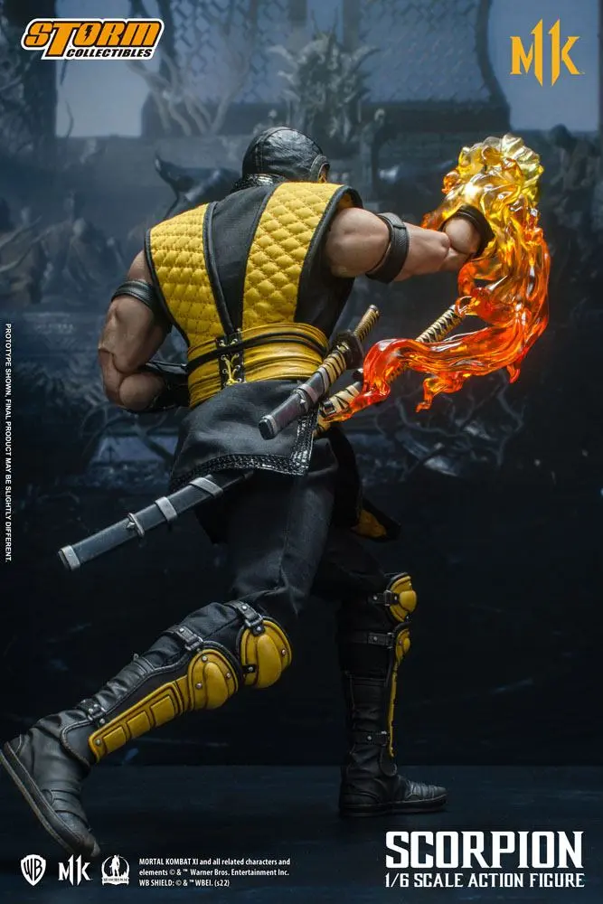 Mortal Kombat 11 Actionfigur 1/6 Scorpion 32 cm Produktfoto