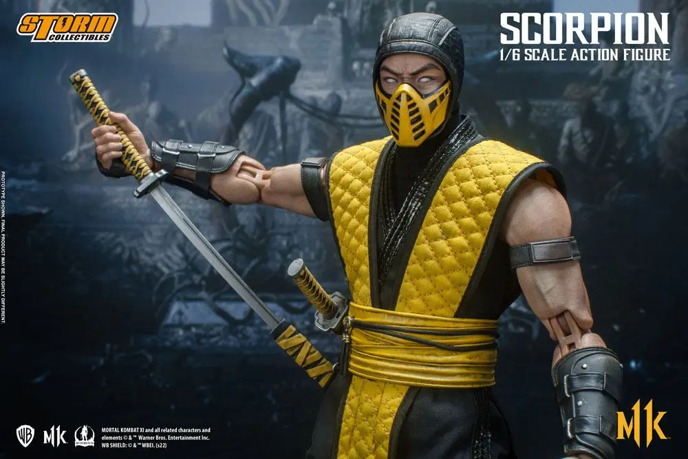 Mortal Kombat 11 Actionfigur 1/6 Scorpion 32 cm Produktfoto
