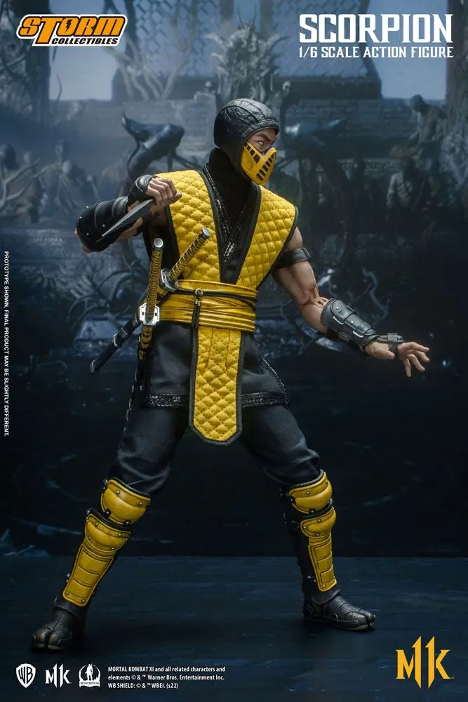 Mortal Kombat 11 Actionfigur 1/6 Scorpion 32 cm Produktfoto