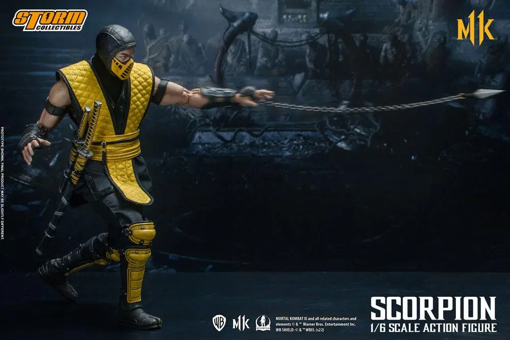 Mortal Kombat 11 Actionfigur 1/6 Scorpion 32 cm Produktfoto