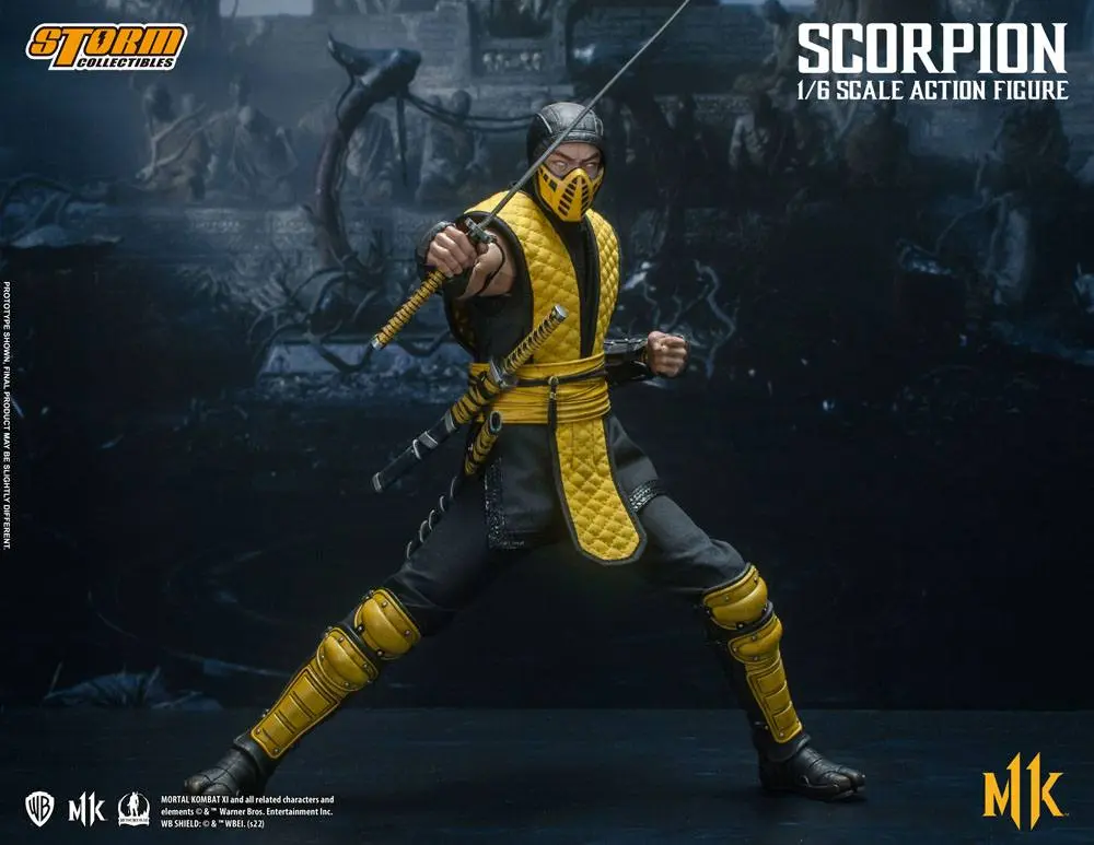 Mortal Kombat 11 Actionfigur 1/6 Scorpion 32 cm Produktfoto