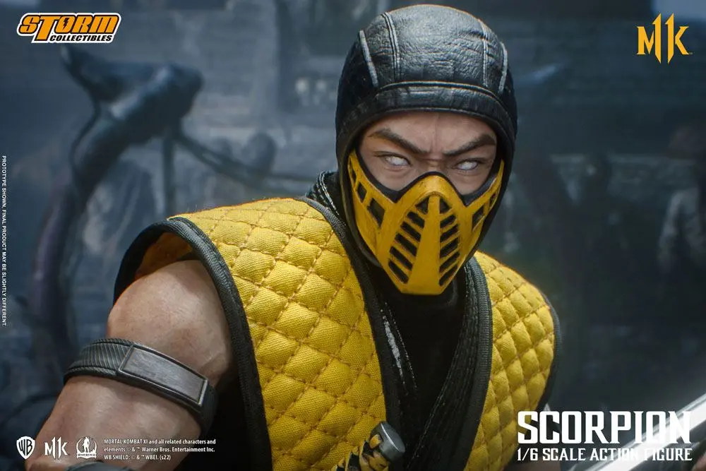 Mortal Kombat 11 Actionfigur 1/6 Scorpion 32 cm Produktfoto