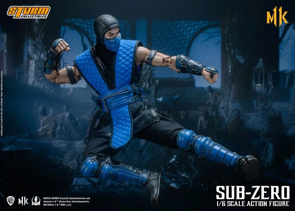 Mortal Kombat 11 Action Figur 1/6 Sub- Zero 32 cm Produktfoto