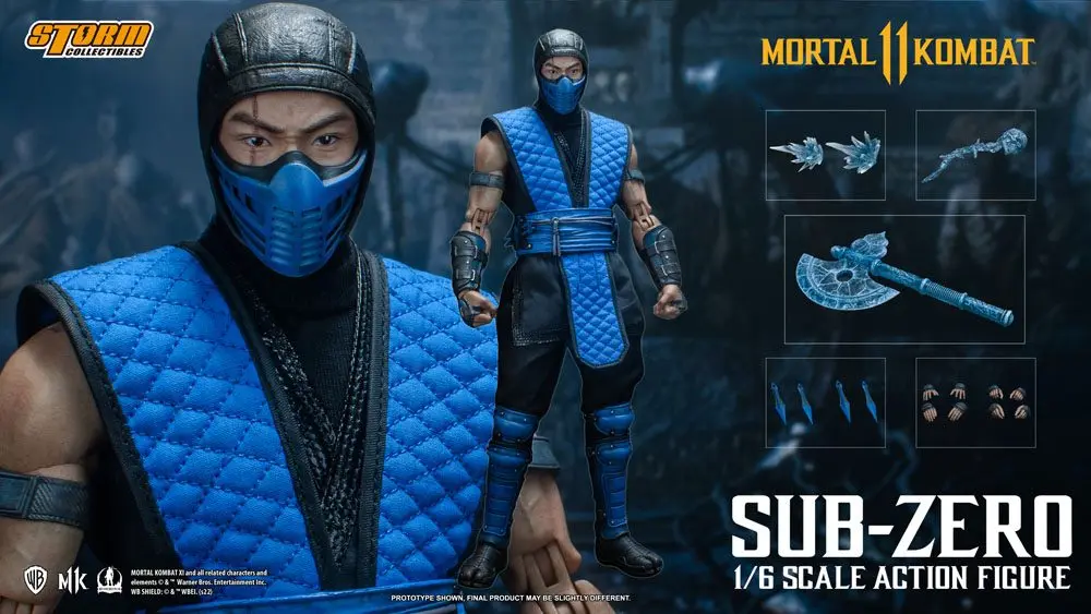 Mortal Kombat 11 Action Figur 1/6 Sub- Zero 32 cm Produktfoto