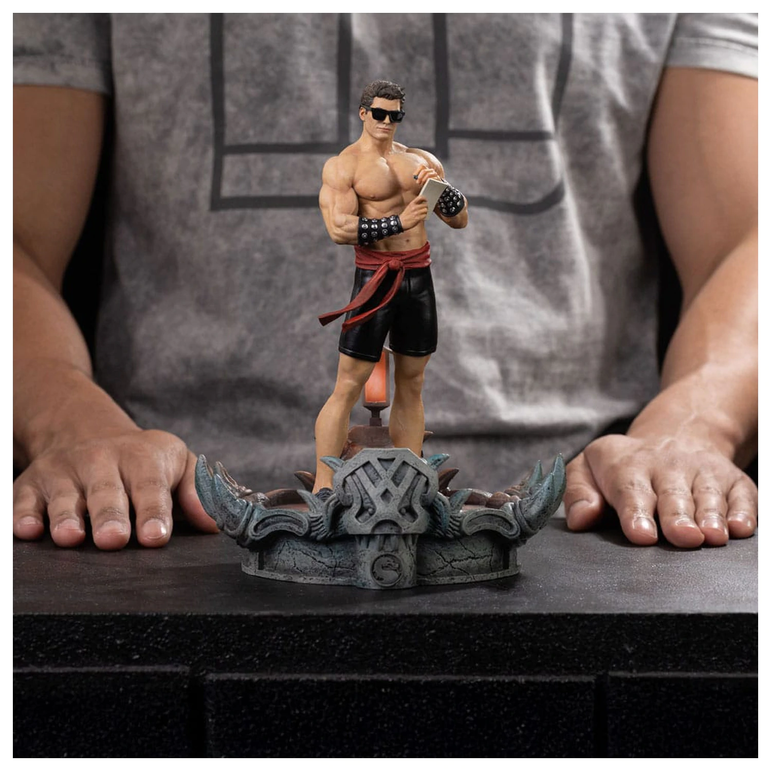 Mortal Kombat Art Scale Statue 1/10 Johnny Cage 24 cm Produktfoto