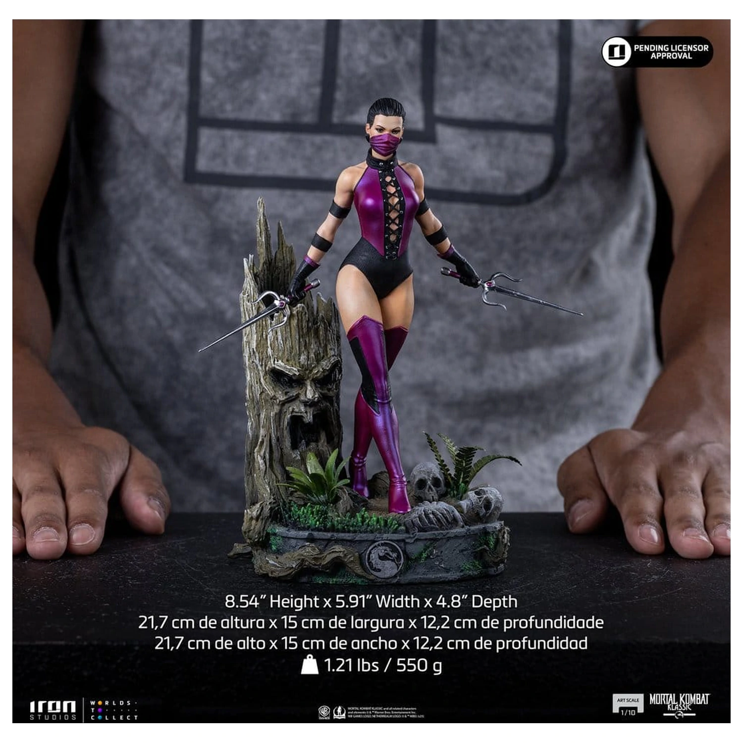 Mortal Kombat Art Scale Statue 1/10 Mileena 22 cm Produktfoto