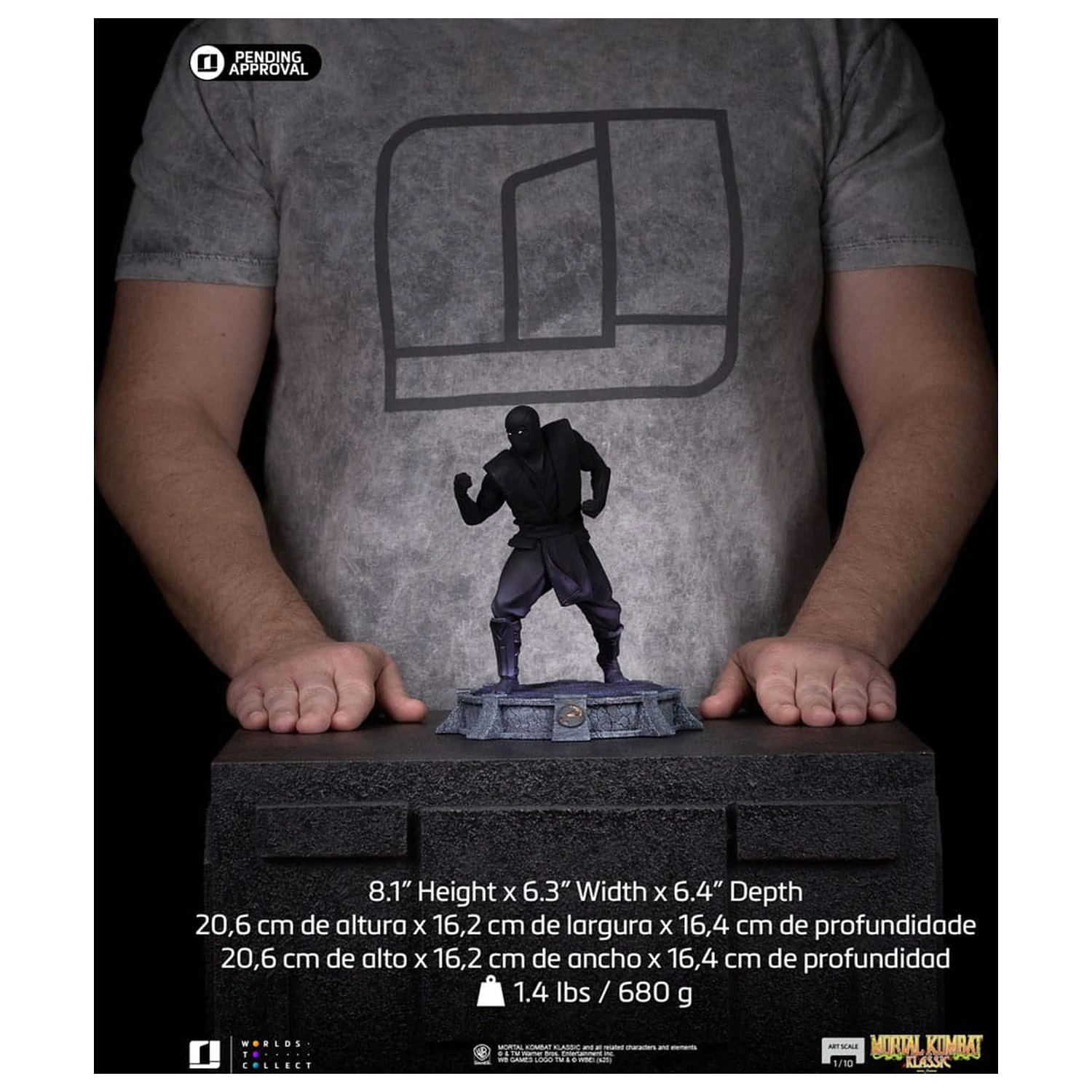 Mortal Kombat Art Scale Statue 1/10 Noob Saibot (Ninjas Collection) 21 Zentimeter Produktfoto