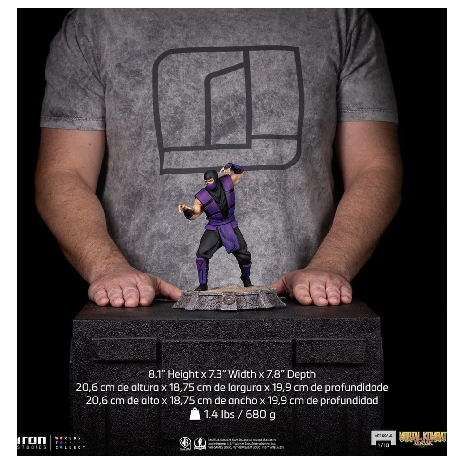 Mortal Kombat Art Scale Statue 1/10 Rain 21 cm Produktfoto