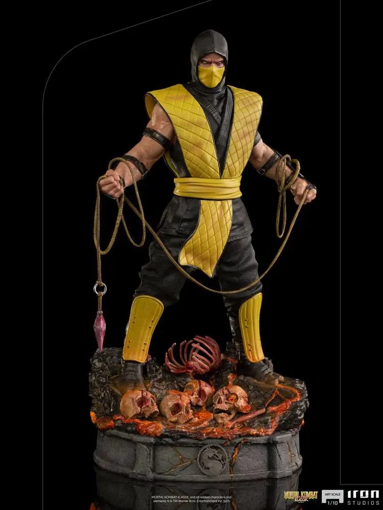 Mortal Kombat Art Scale Statue 1/10 Scorpion 22 cm Produktfoto