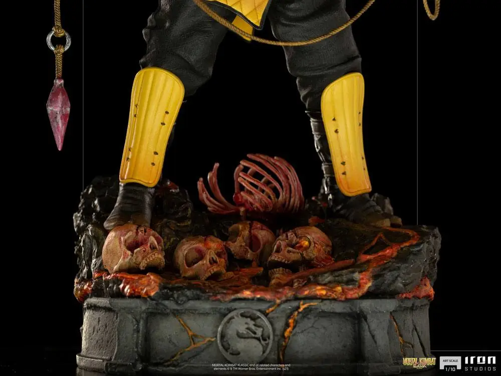 Mortal Kombat Art Scale Statue 1/10 Scorpion 22 cm Produktfoto