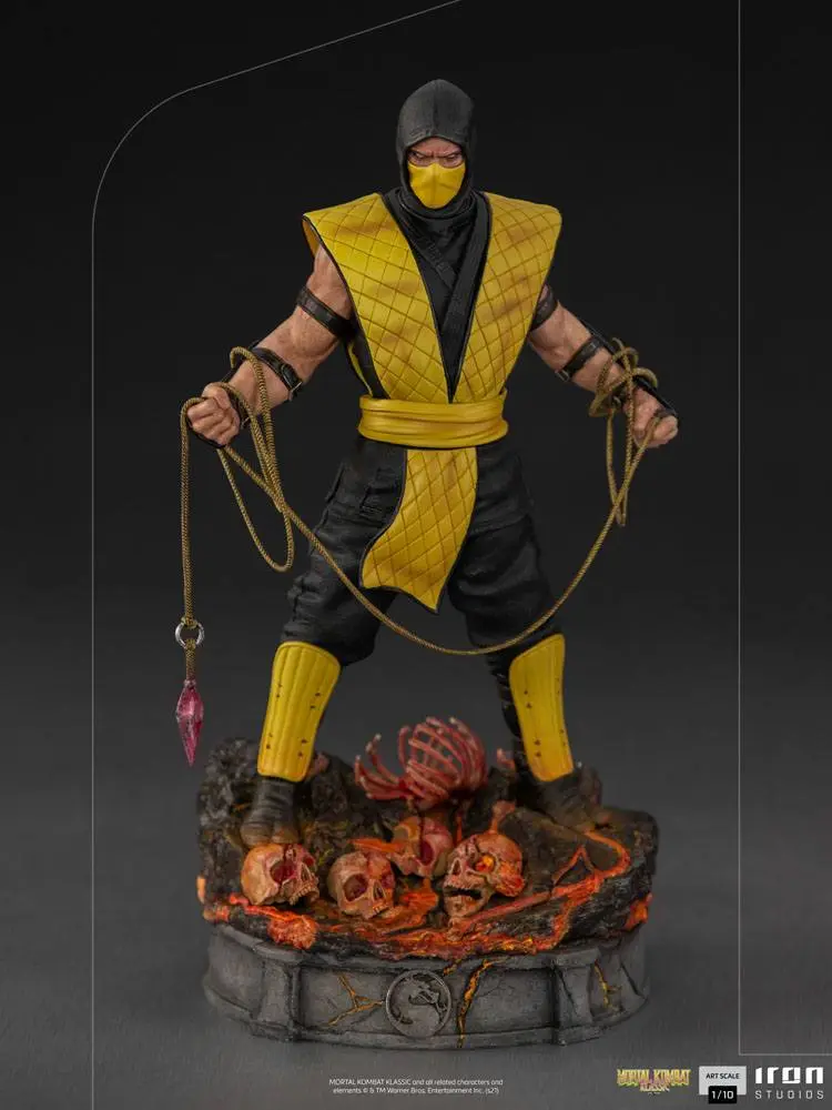 Mortal Kombat Art Scale Statue 1/10 Scorpion 22 cm Produktfoto