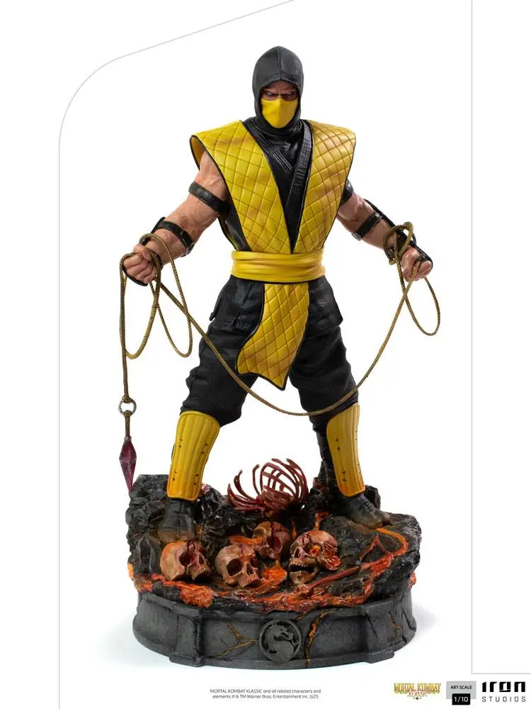 Mortal Kombat Art Scale Statue 1/10 Scorpion 22 cm Produktfoto