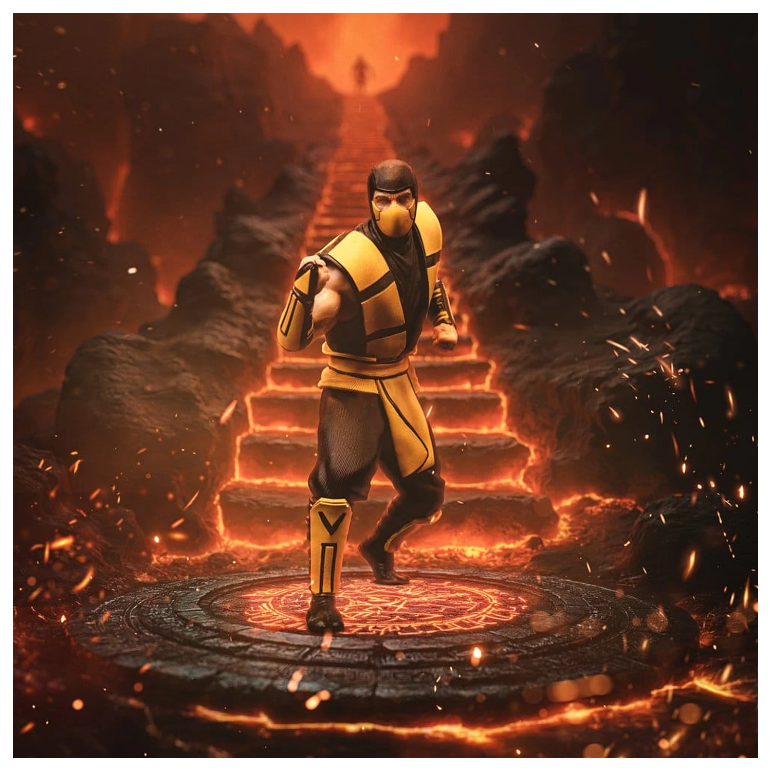 Mortal Kombat Art Scale Statue 1/10 Scorpion (Variante) 21 cm Produktfoto