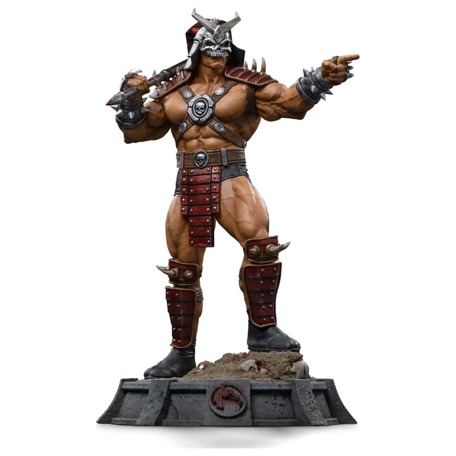 Mortal Kombat Art Scale Statue 1/10 Shao Khan 26 cm Produktfoto