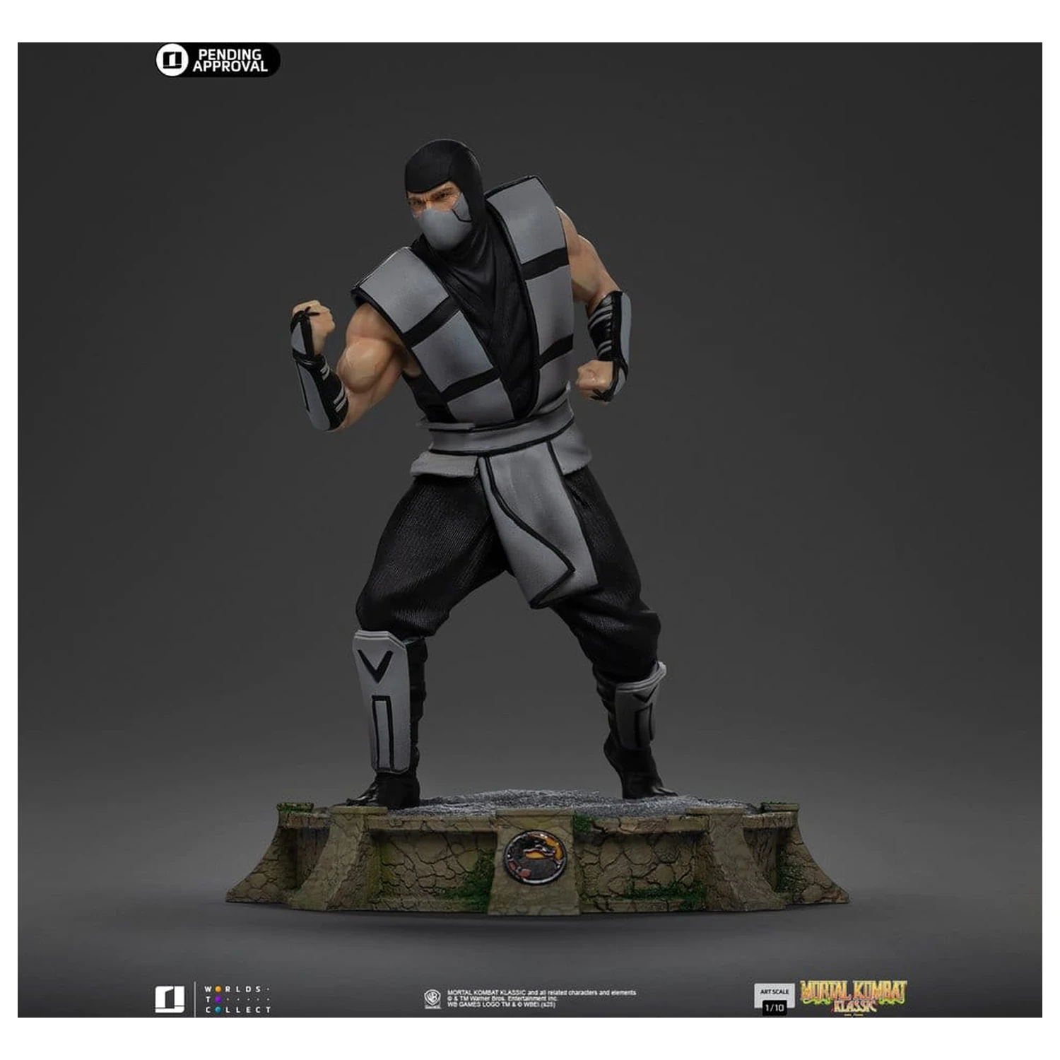 Mortal Kombat Art Scale Statue 1/10 Smoke 21 cm Produktfoto